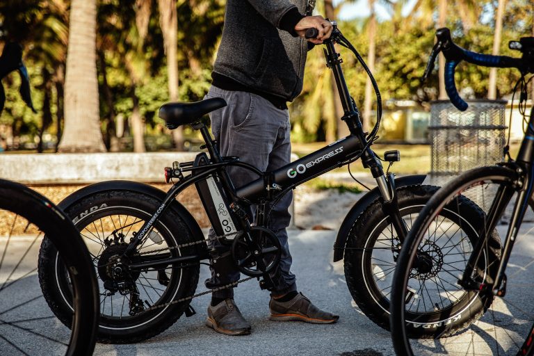 Two Wheel Foldable Electric Mountain Bike Zero Emission