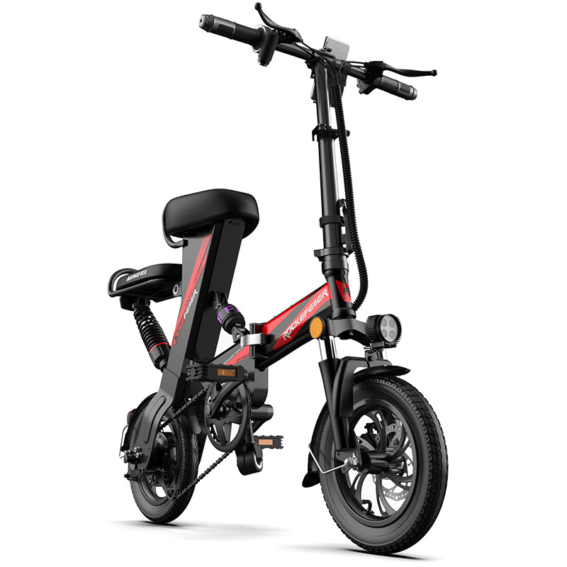 Hummingbird 12 Inch Foldable Electric Mini Bicycle Adult Lithium Battery Bike