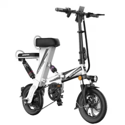 Hummingbird 12 Inch Foldable Electric Mini Bicycle Adult Lithium Battery Bike